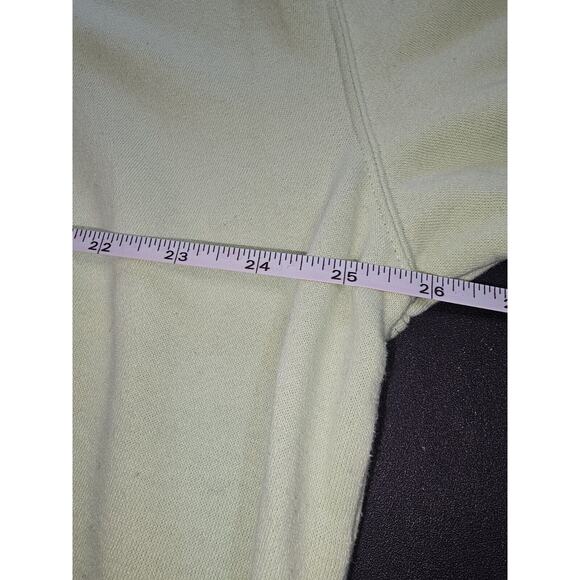 Women's Lime Green Sweater with Snowman Design - Picture 8 of 8